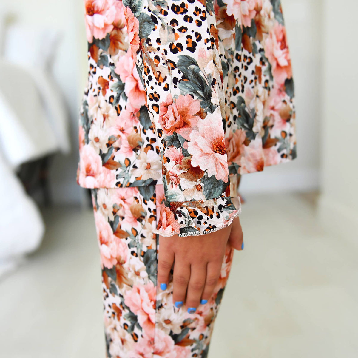 Gigi and Max - Laura - Ruffle Bamboo PJ Lounge Set
