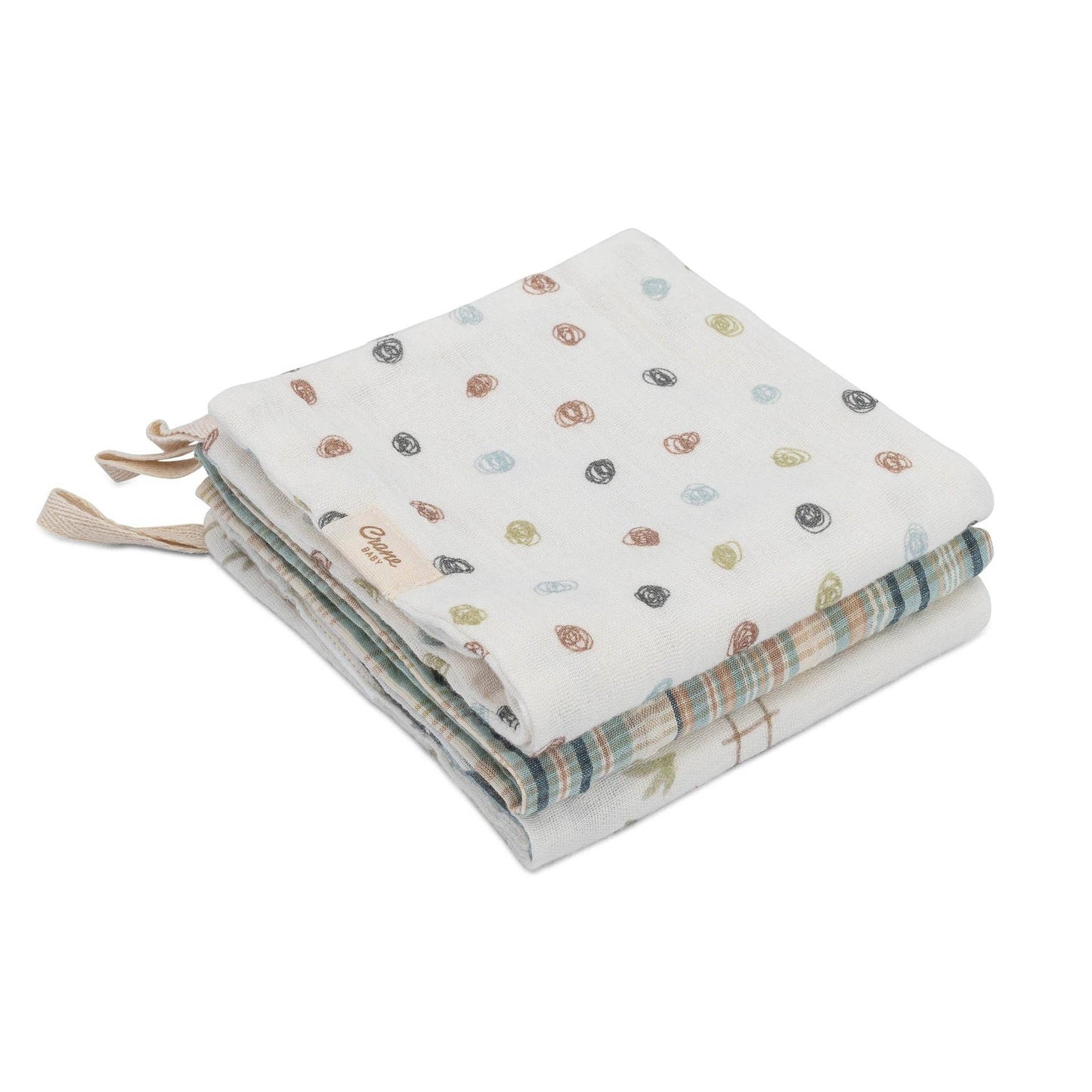 Crane Baby - Charlie Farmhouse Tractor HT/Wash Cloth Set