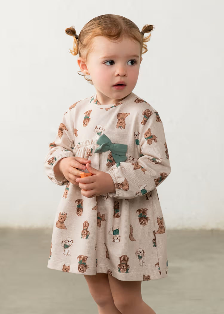 Mayoral - Dog Printed Dress (2938)