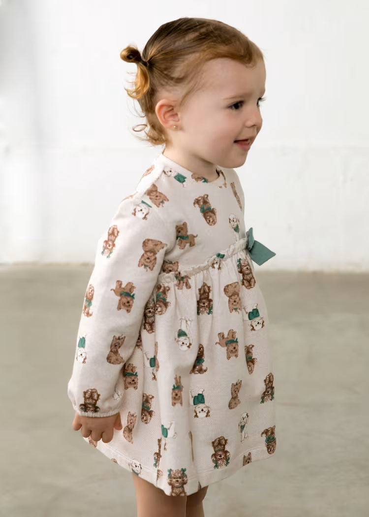 Mayoral - Dog Printed Dress (2938)