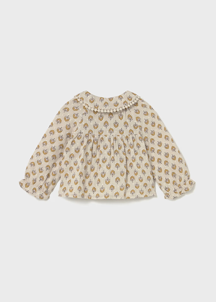 Mayoral - Chiffon Blouse - Honey