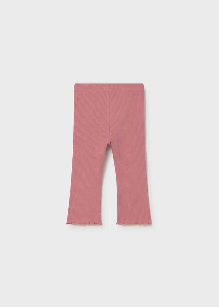 Mayoral - Blush Ribbed Flare Legging (1744)