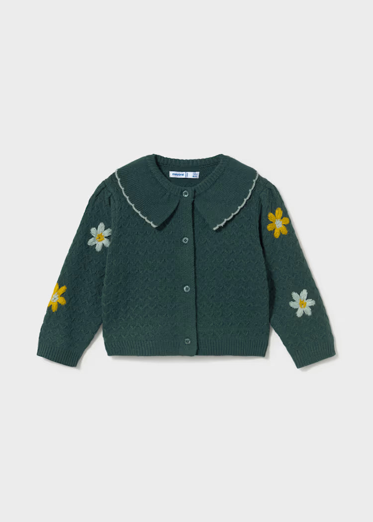 Mayoral - Water Lily Knit Cardigan (2306)