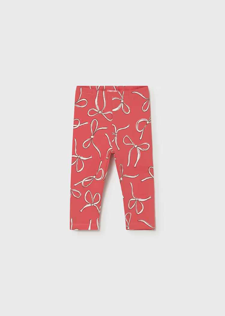 Mayoral - Bow Printed Leggings