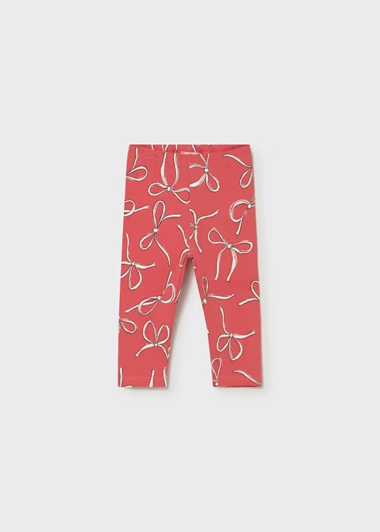 Mayoral - Bow Printed Leggings