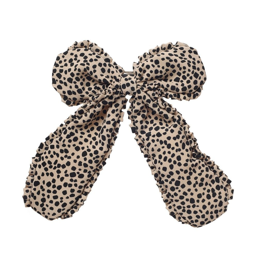Rockahula Kids US - Leopard Love Frilly Bow Clip