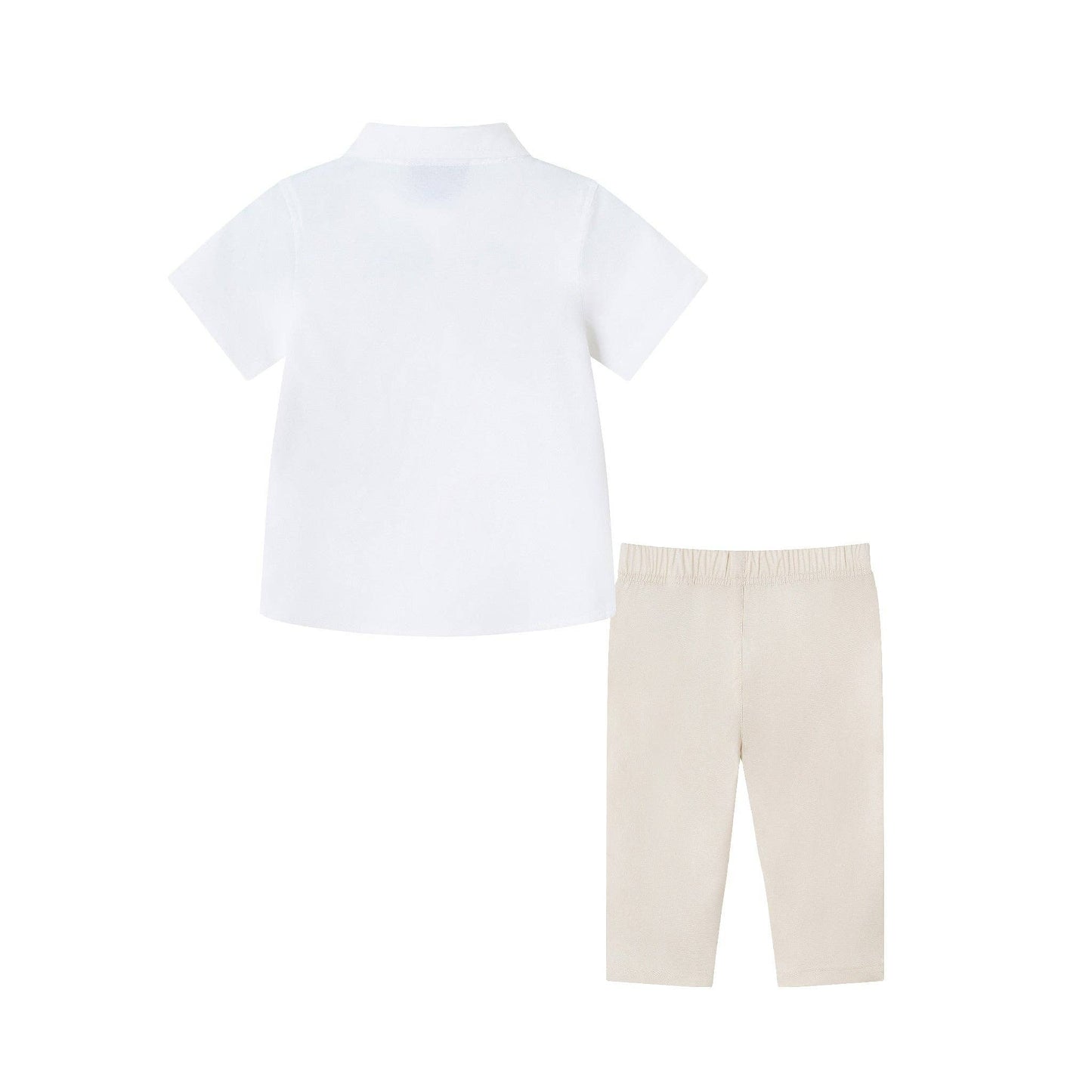 Andy & Evan - 4-Piece Vest Set | Stone: Beige