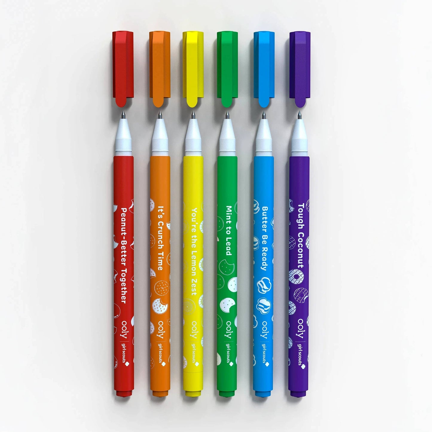 OOLY - OOLY x Girl Scouts: Cookie Scented Gel Pens (Set of 6)