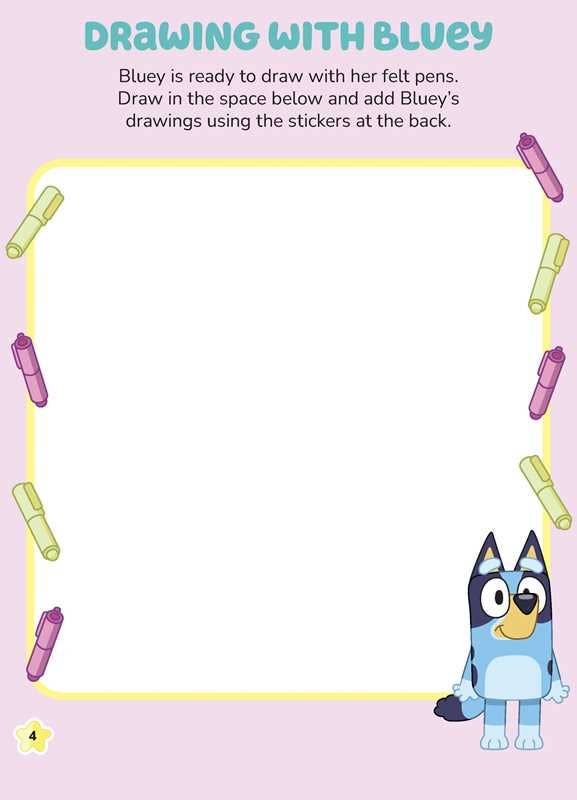 Simon & Schuster - Bluey Stickertivity: Best Friends by Dienesa Le: Paperback; 64 pages / English