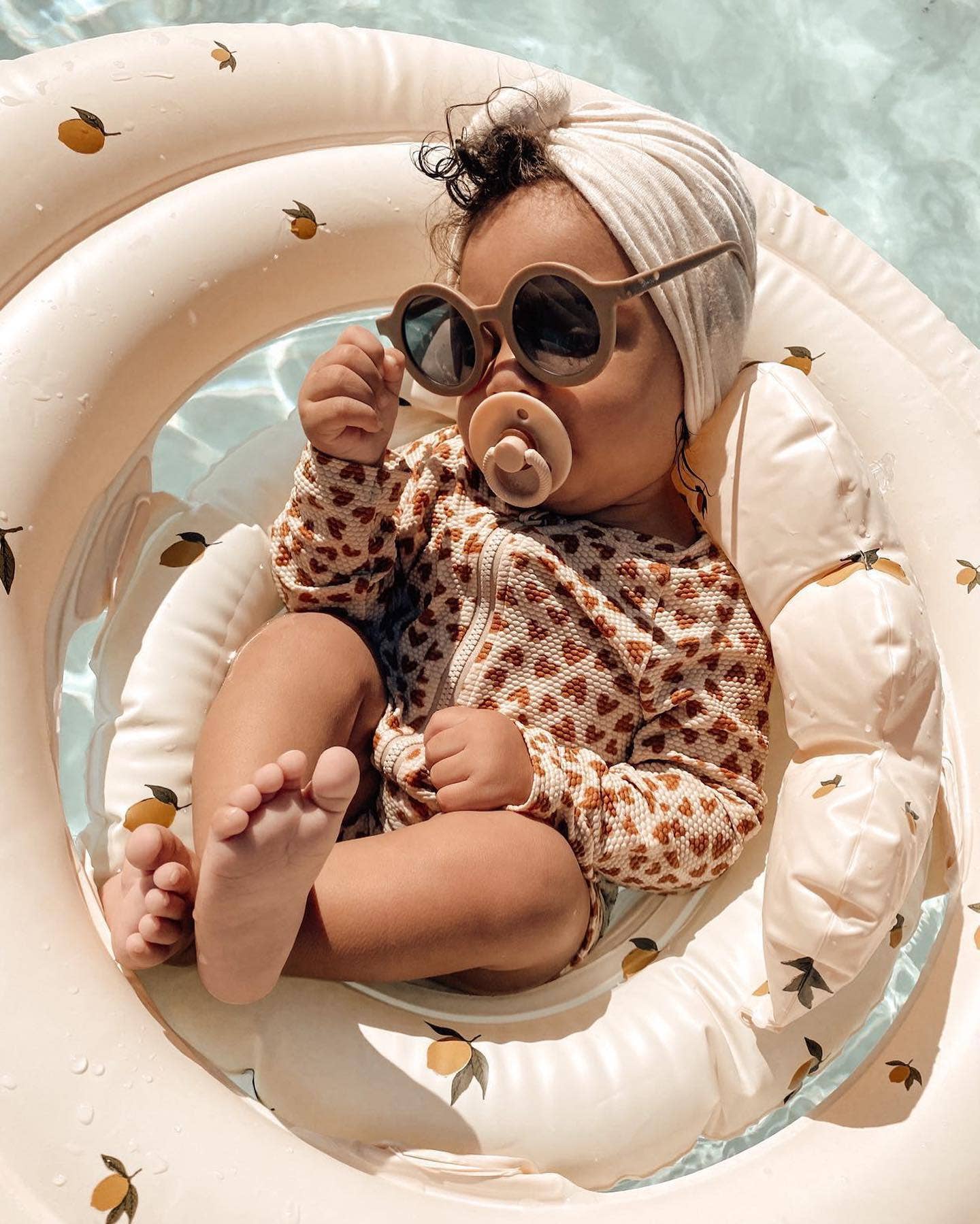 Itzy Ritzy - Itzy Soother™ Natural Rubber Paci Sets: Blossom + Rosewood (0-6m)