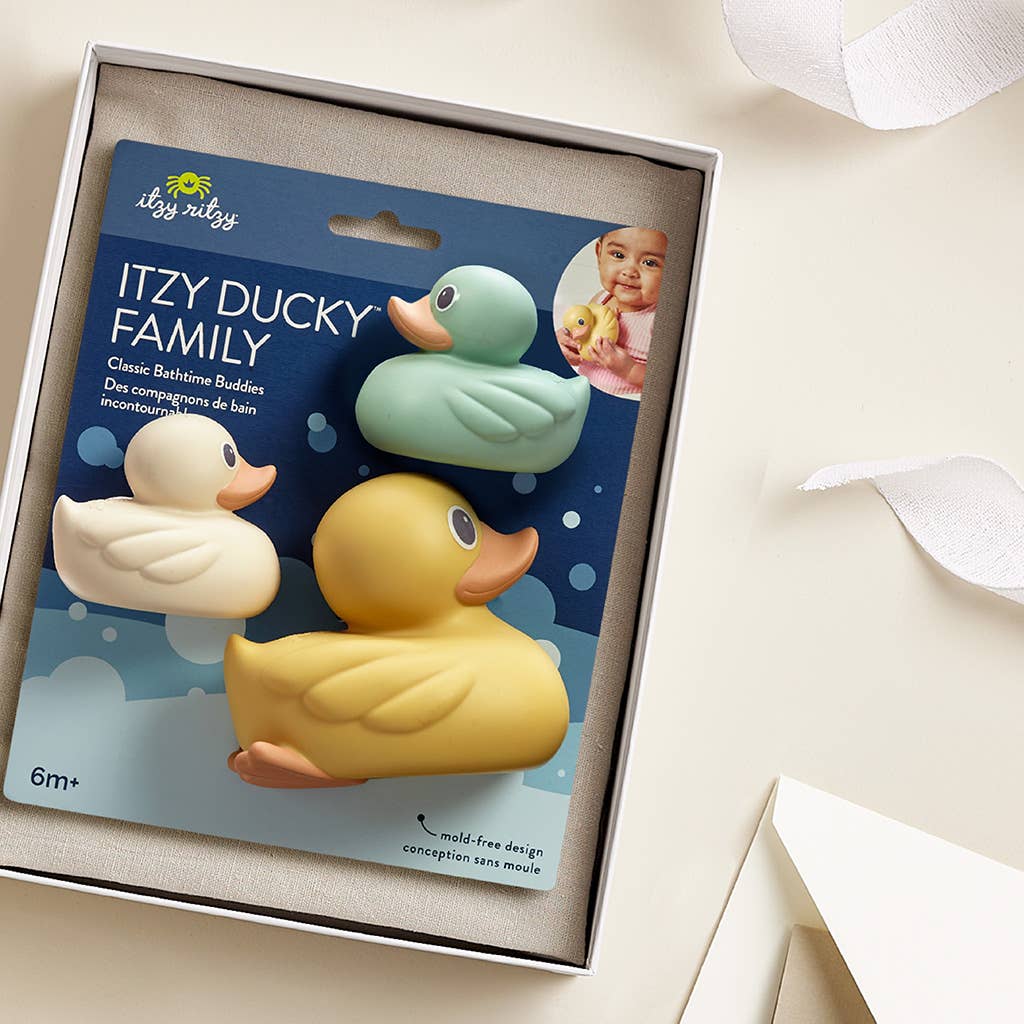 Itzy Ritzy - Itzy Ducky Family™ - Bath + Water Table Toys: Mallard