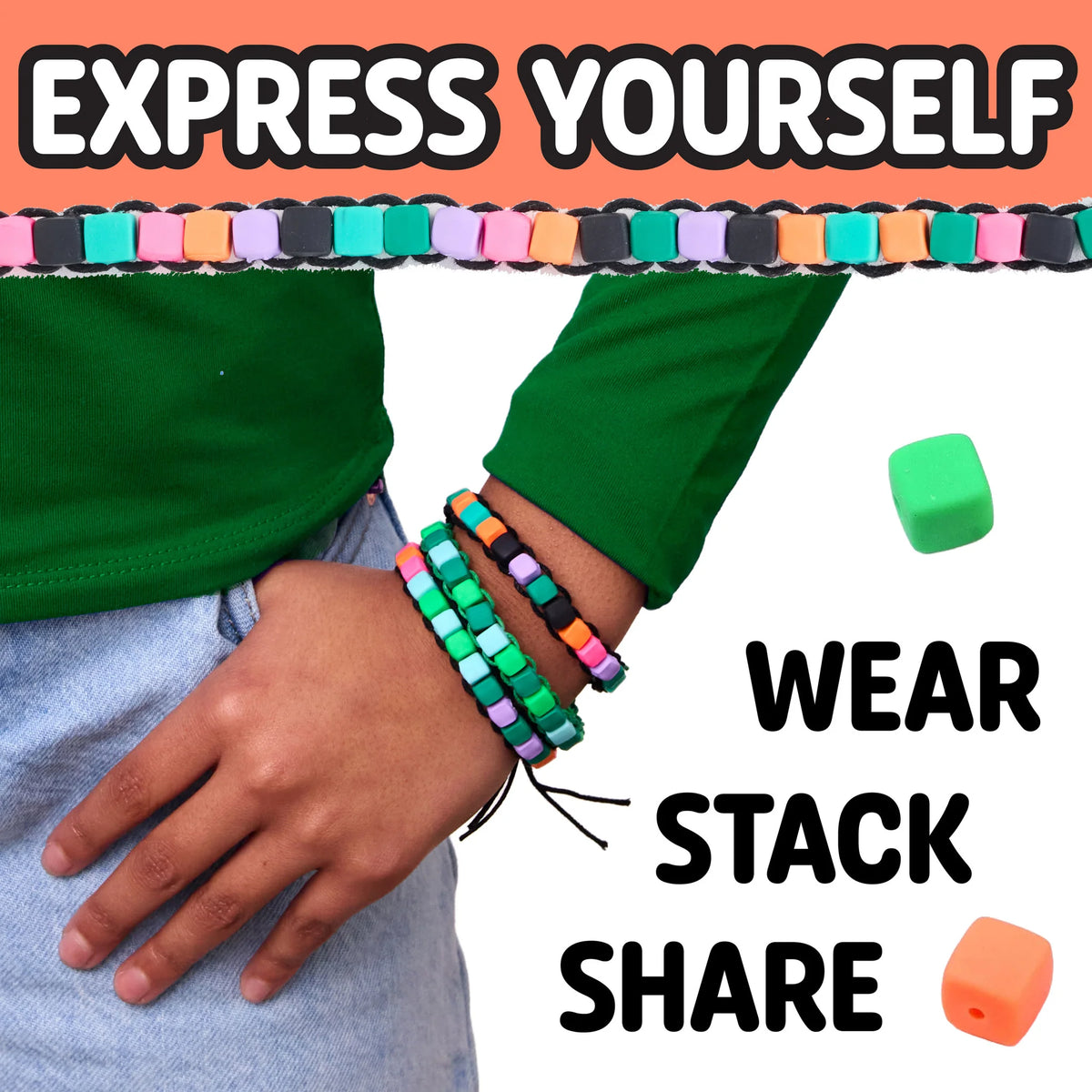 Faber-Castell - Woven Cube Bracelets Mini Kit