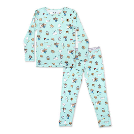 Bellabu Bear - If You Give a Mouse a Cookie Bamboo Kids Pajamas
