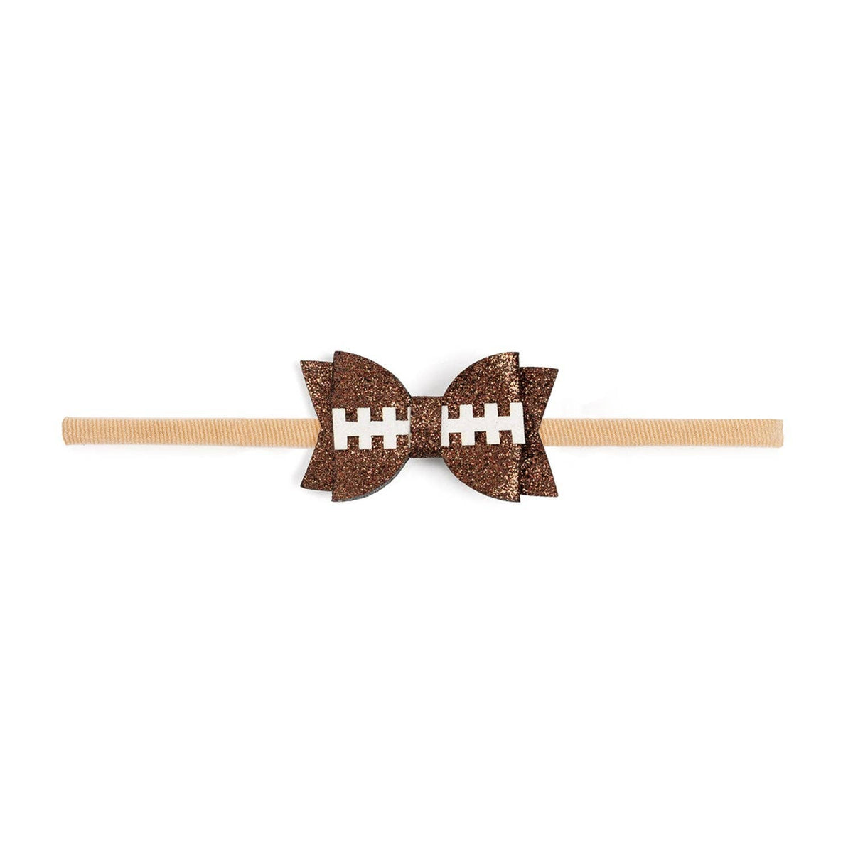 Sweet Wink - Game Day Glitter Bow Baby Headband - Hair Accessories