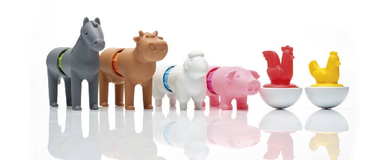 Smart Toys and Games - SmartMax My First Farm Animals Magnetic Set - Ages 1+