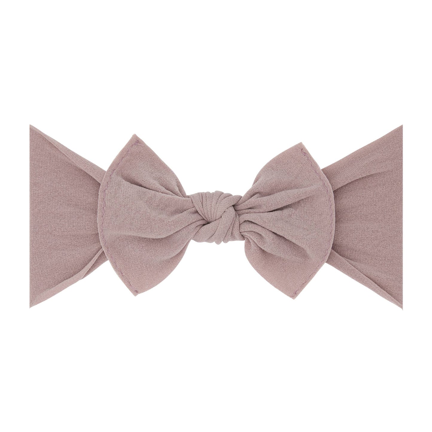 Baby Bling Bows - Original Knot headband: Raisin
