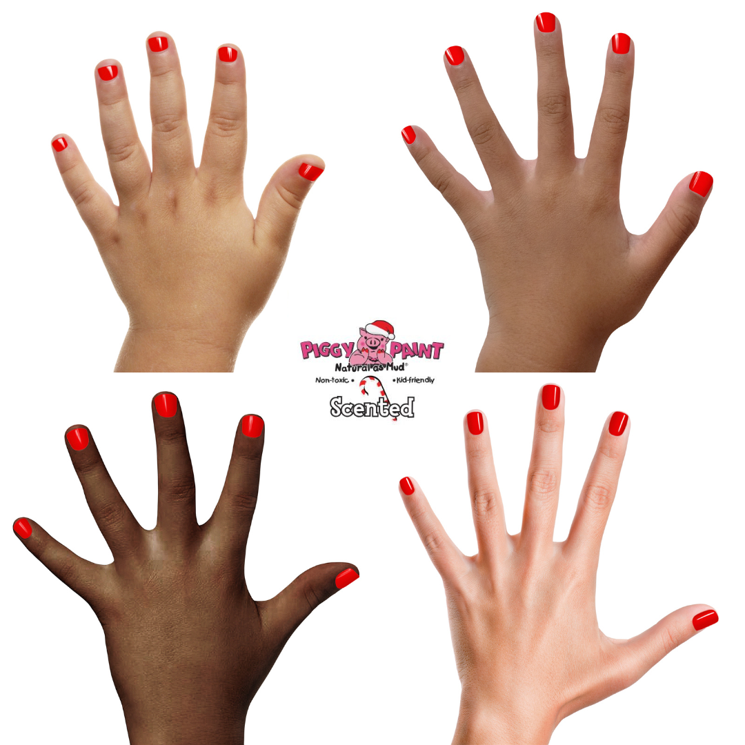 Piggy Paint - Scented Peppermint Piggy Non-Toxic Kids Nail Polish