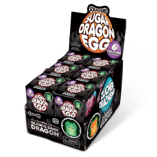 Showcase - Scrunchems® Sugar Dragon Egg Squishy Fidget Toy (1pc) Color