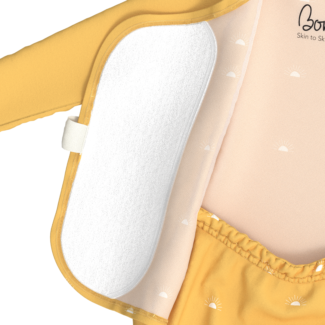 Bonsie Skin to Skin Babywear - Footie - Sunrise
