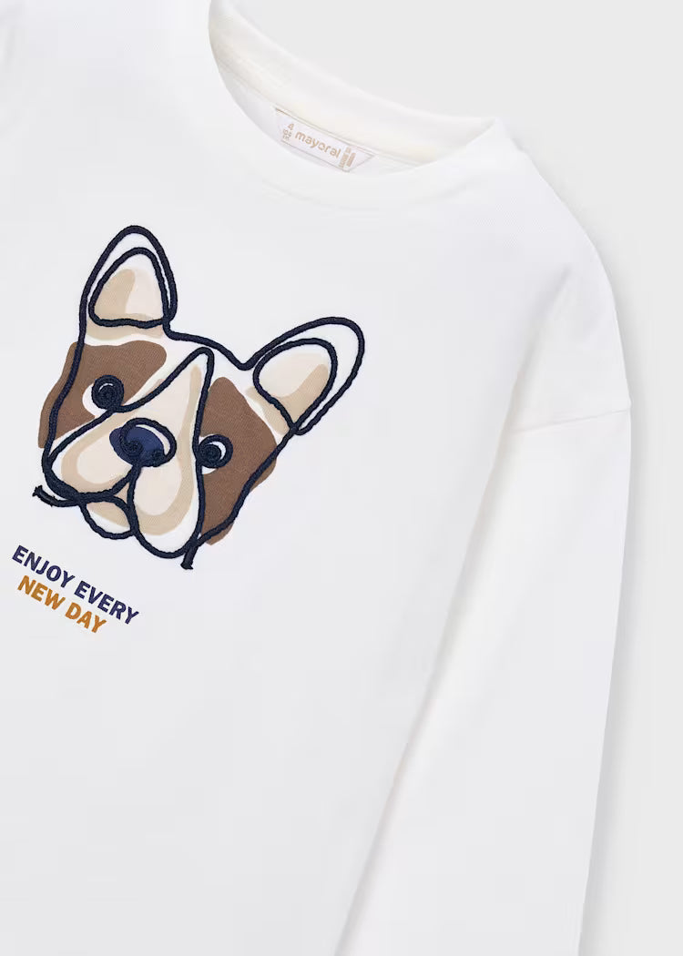 Mayoral - Enjoy Every New Day L/S T-Shirt (4022)