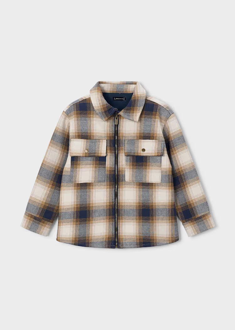 Mayoral - Check Zip Jacket (4466)
