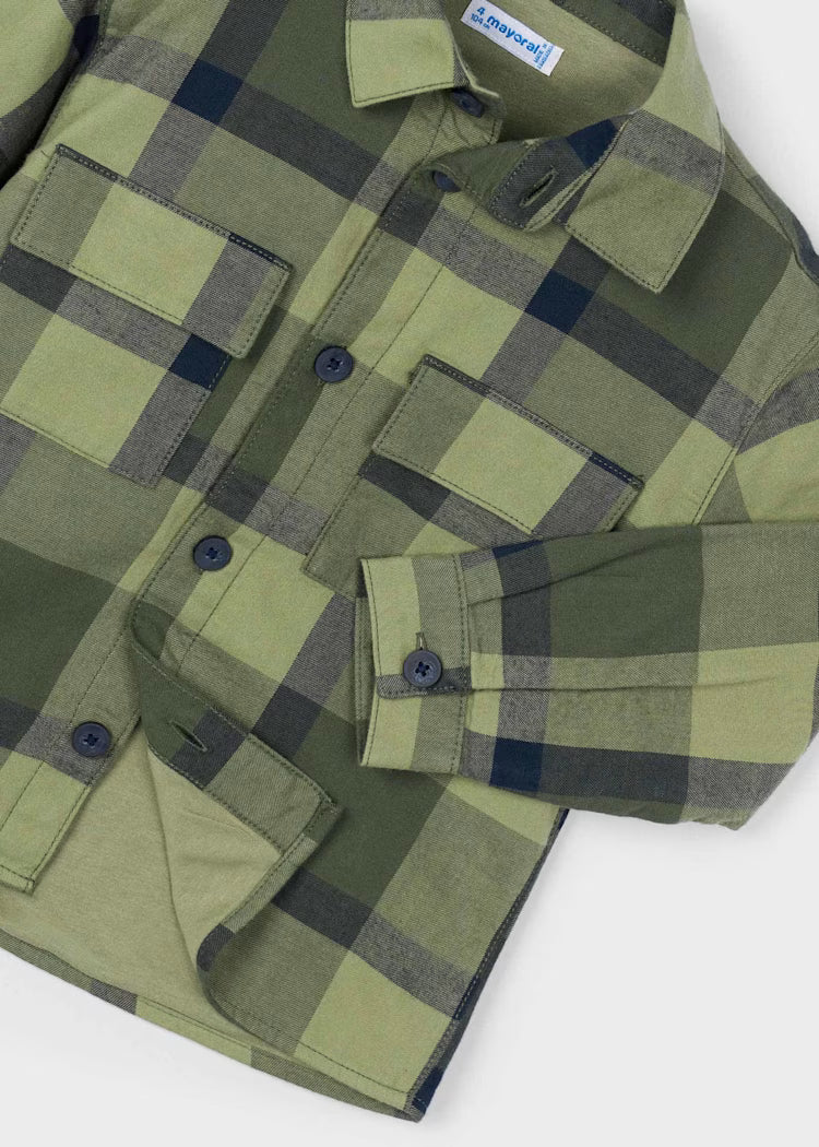 Mayoral - Checked Overshirt