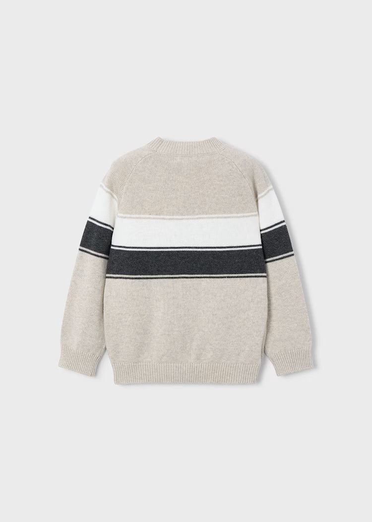 Mayoral - Striped Knit Sweater