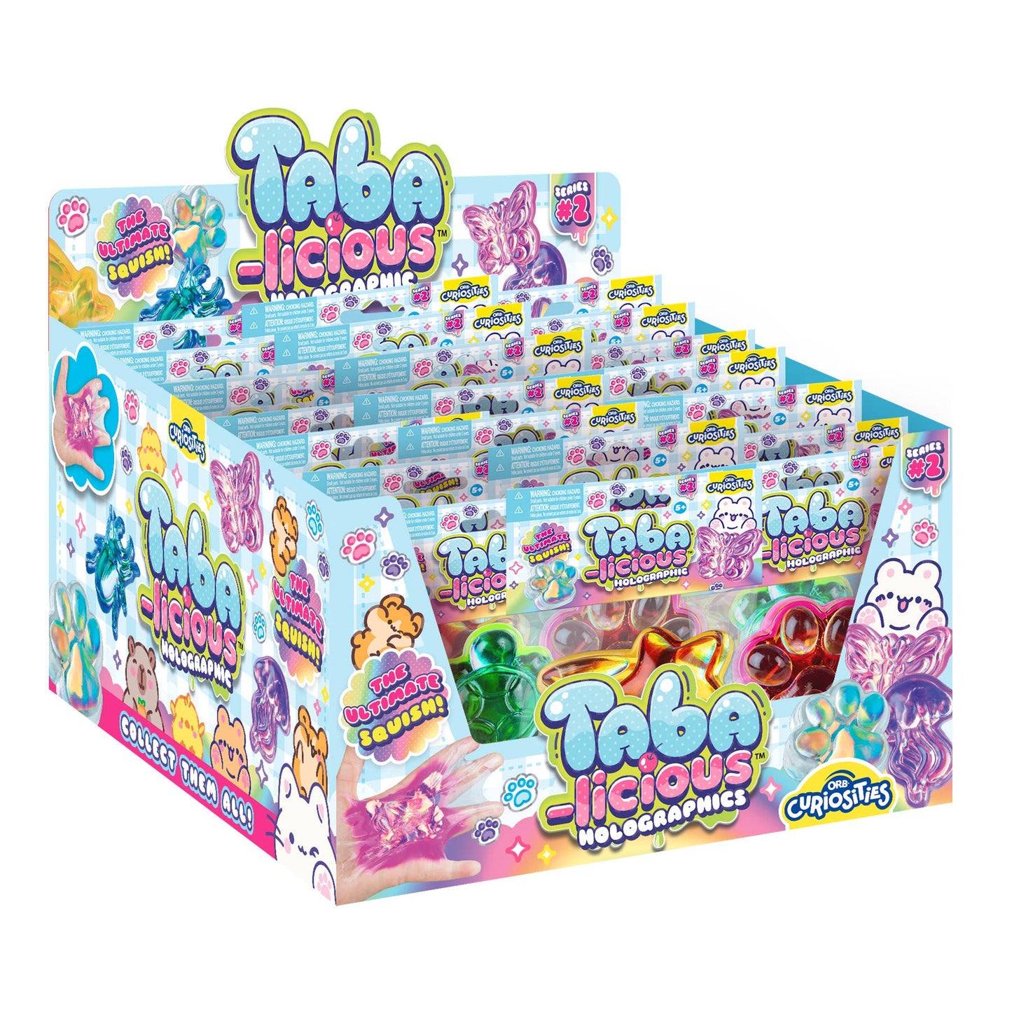 Orb Toys - Taba-licious Holographics Squish