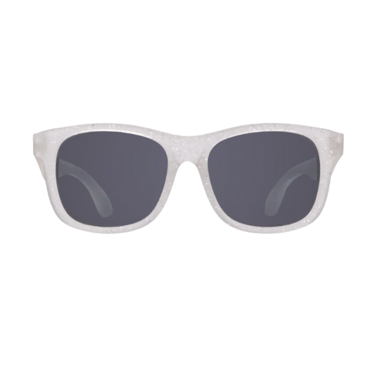 Babiators - Silver Shimmer Navigator Sunglasses for Babies and Kids: Original Navigators