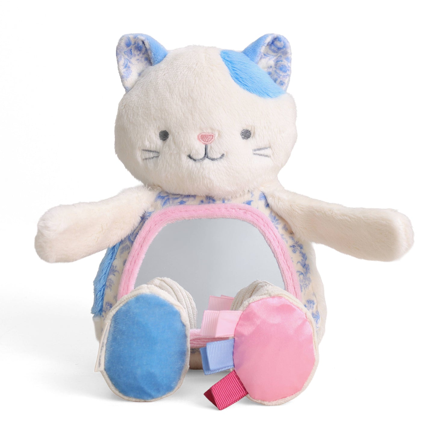 Itzy Ritzy - Itzy Bitzy Mirror™ Sensory Tummy Time Mirror - Kitty
