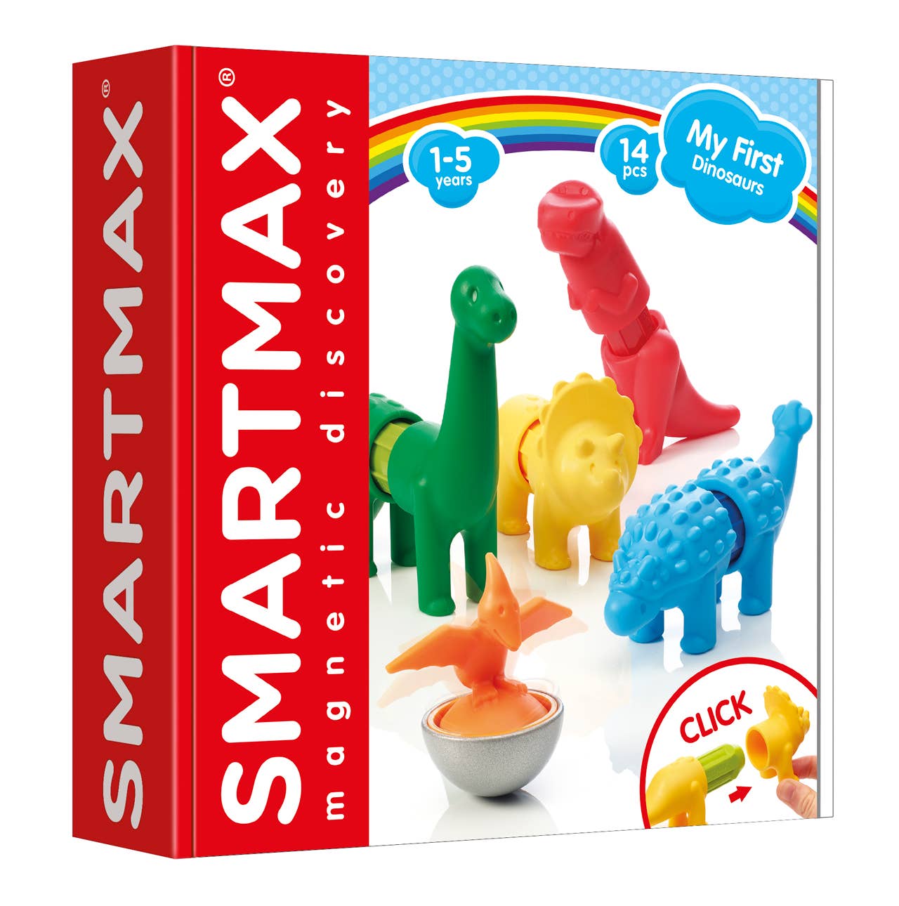 Smart Toys and Games - SmartMax My First Dinosaurs STEM Building Play Set 1+ Years