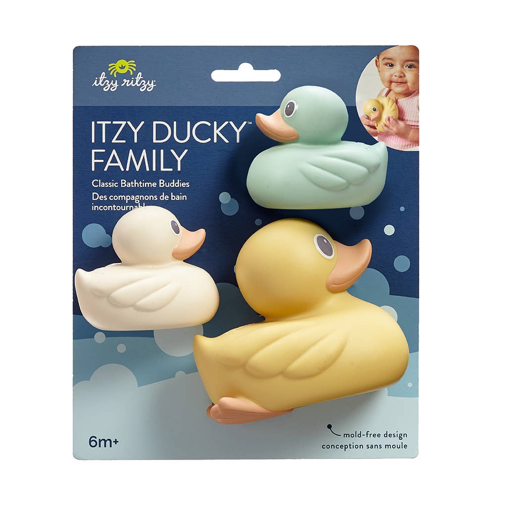 Itzy Ritzy - Itzy Ducky Family™ - Bath + Water Table Toys: Mallard