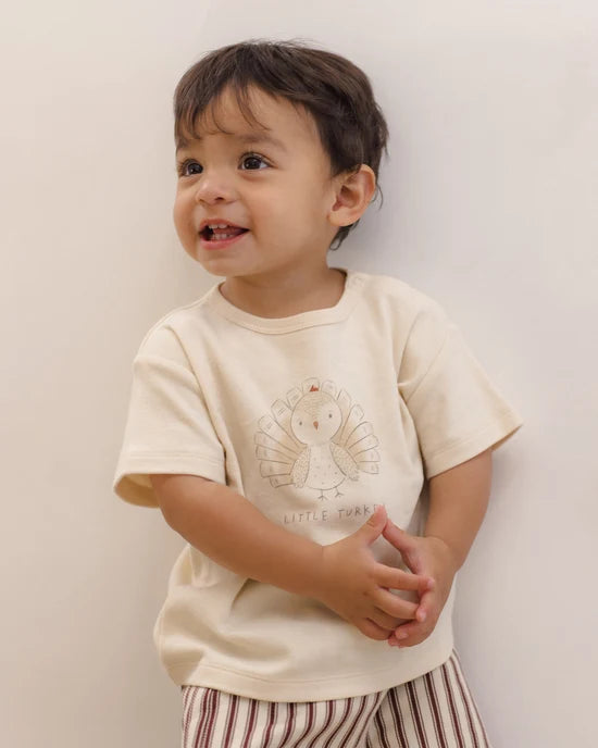 Quincy Mae - Boxy Tee || Little Turkey