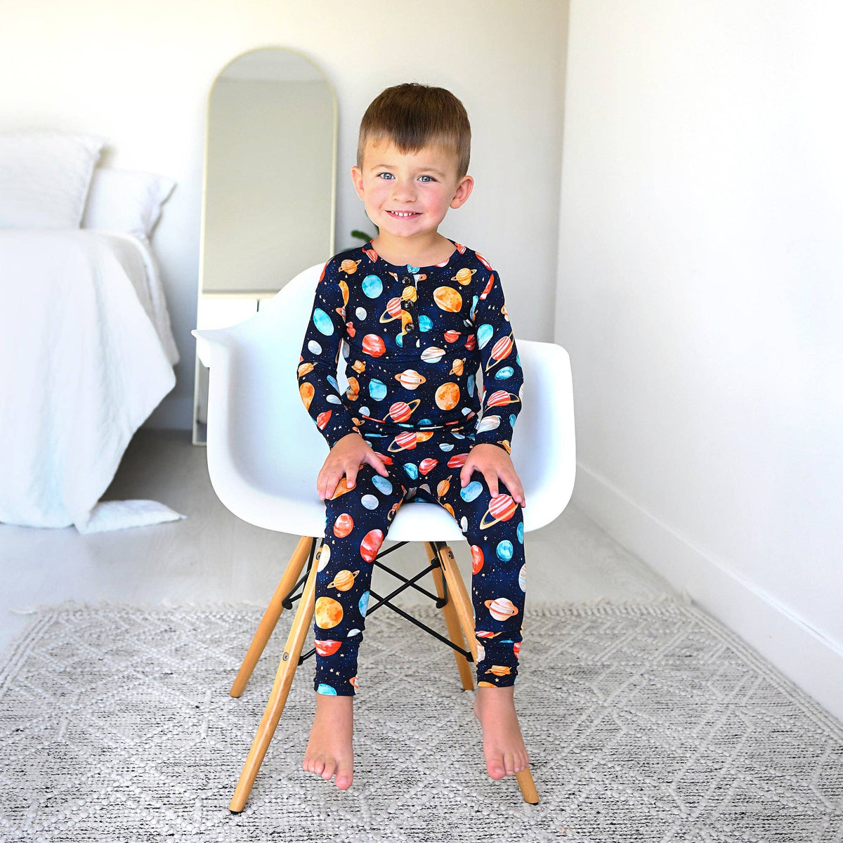 Gigi and Max - Harrison Bamboo Two-Piece Pajama Set