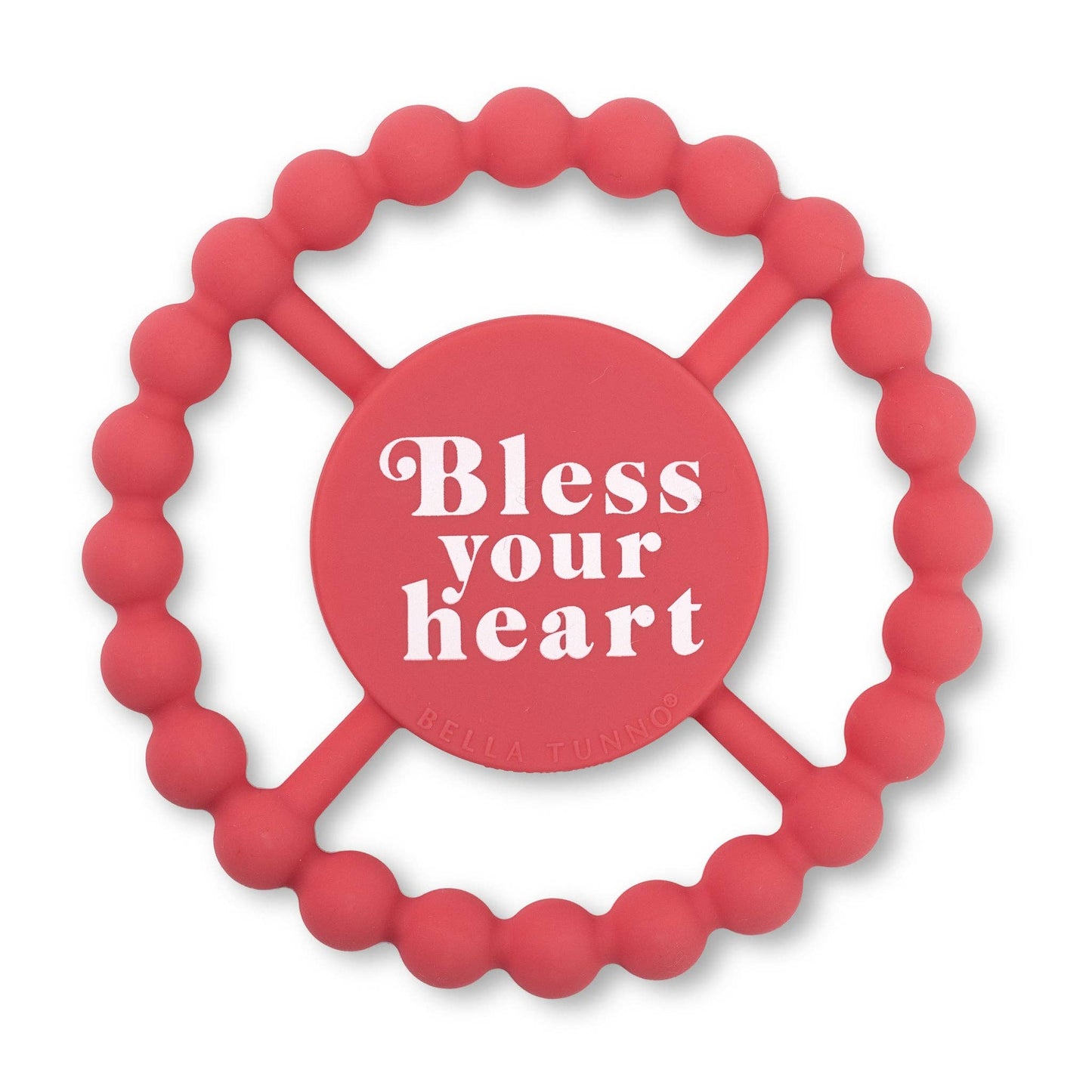 Bella Tunno - Bless Your Heart Happy Teether: Pink