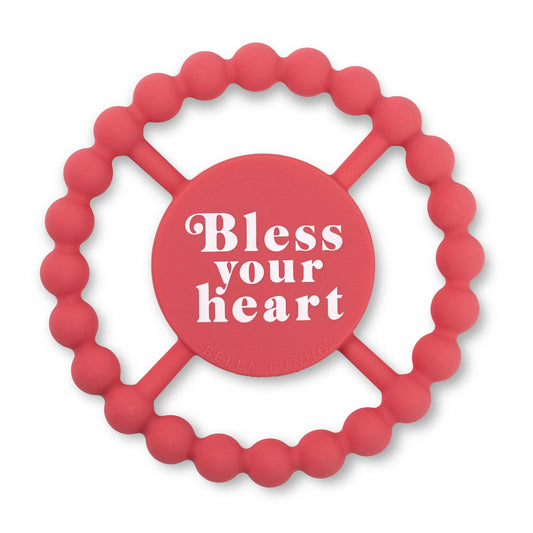 Bella Tunno - Bless Your Heart Happy Teether: Pink