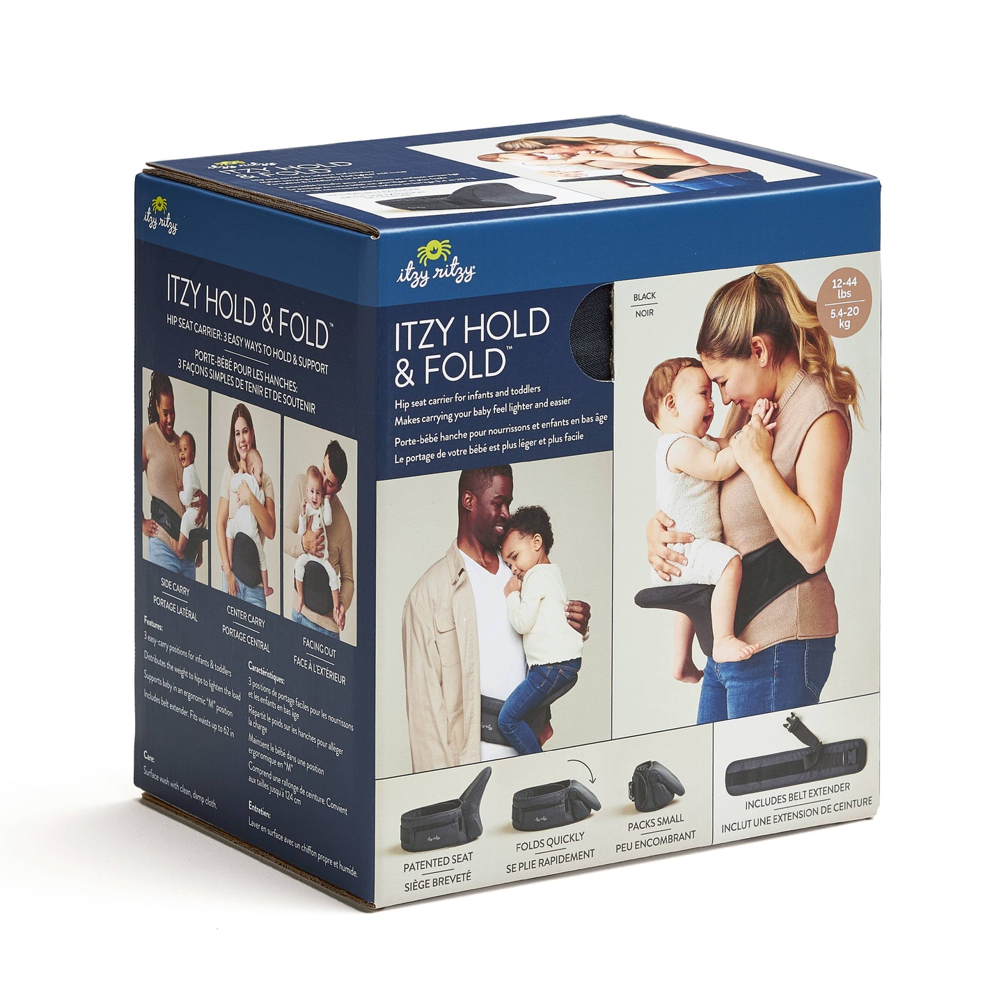 Itzy Ritzy - Itzy Hold & Fold™ - Hip Seat Carrier