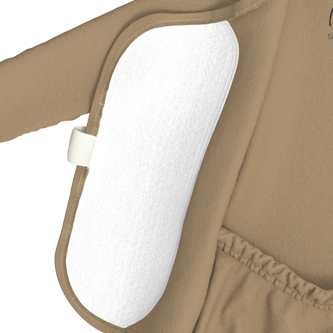 Bonsie Skin to Skin Babywear - Footie - Mocha