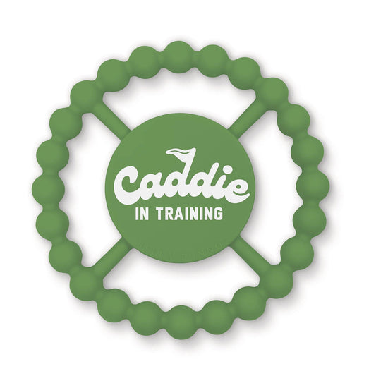 Bella Tunno - Caddie in Training Happy Teether: Green