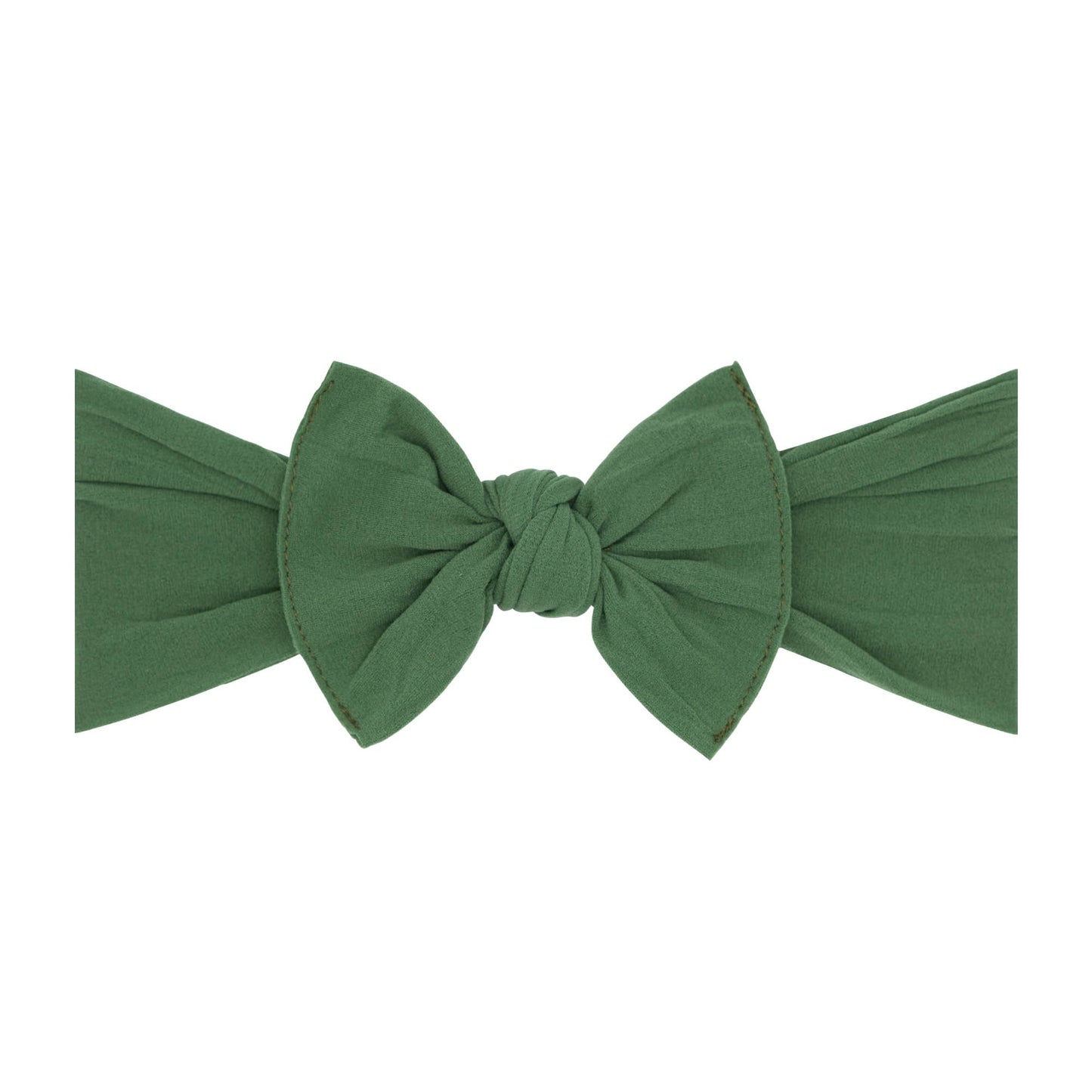 Baby Bling Bows - Baby Bling® The Original Knot soft nylon headband: Hunter