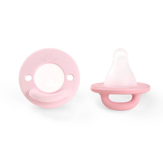 Itzy Ritzy - Latch & Soothe™ Breastlike Pacifier: Pink