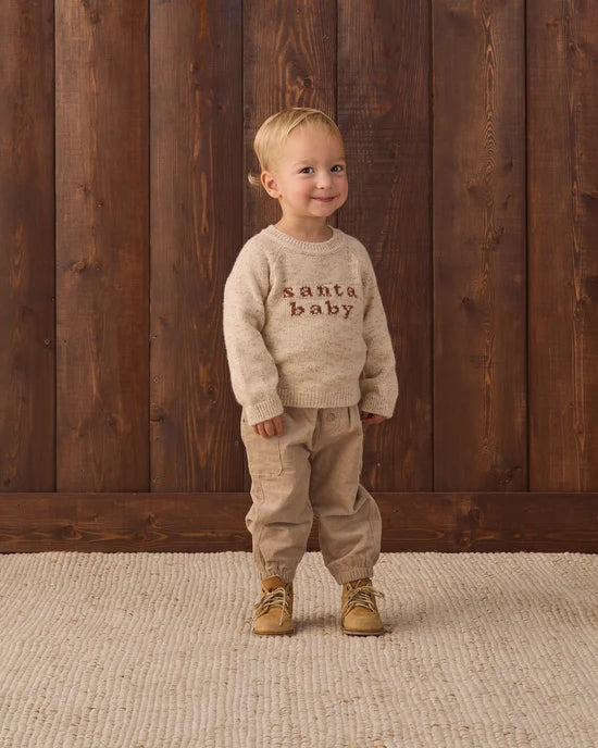 Quincy Mae - Knit Sweater || Santa Baby