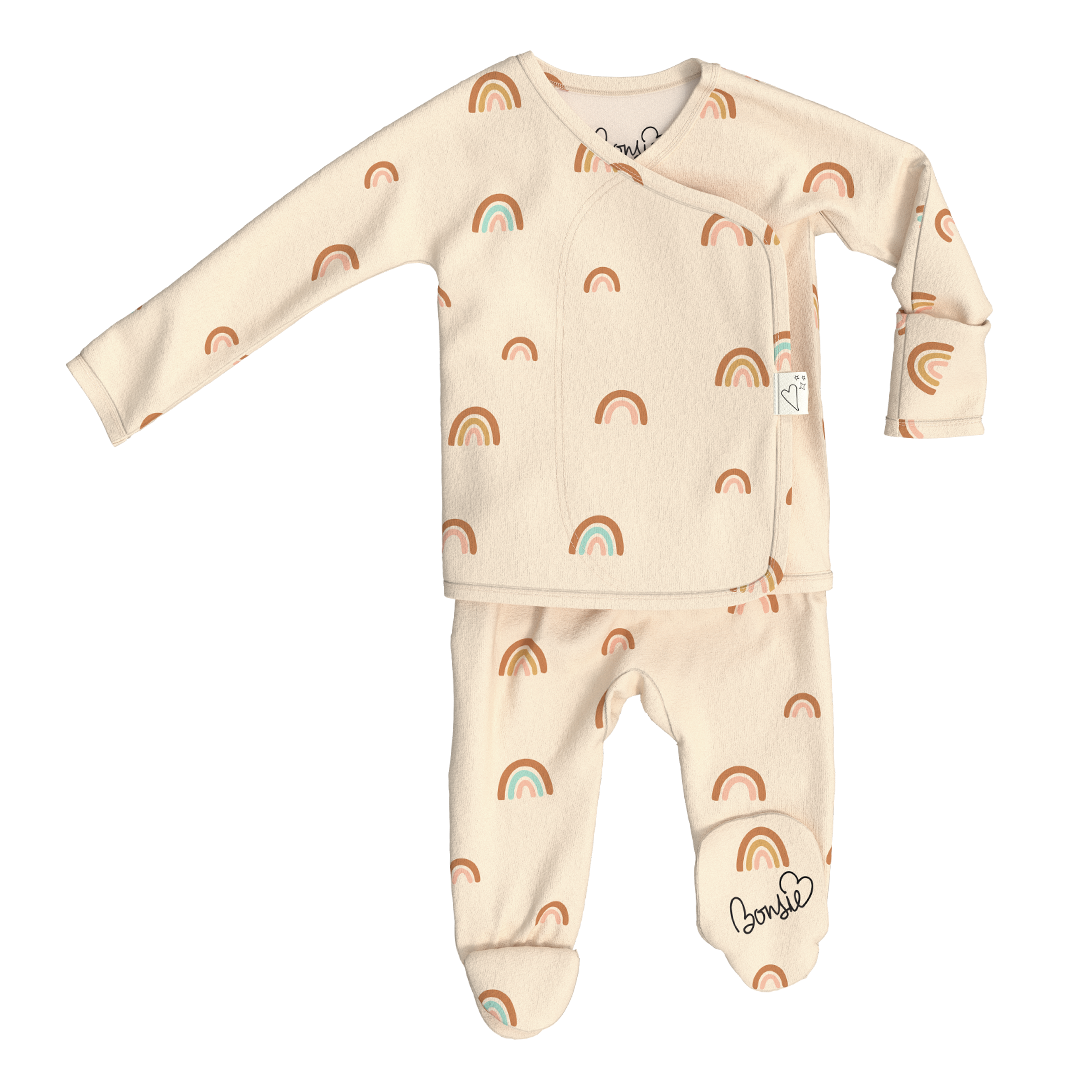 Bonsie Skin to Skin Babywear - Footie - Little Wishes