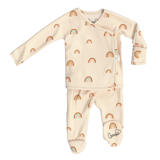Bonsie Skin to Skin Babywear - Footie - Little Wishes
