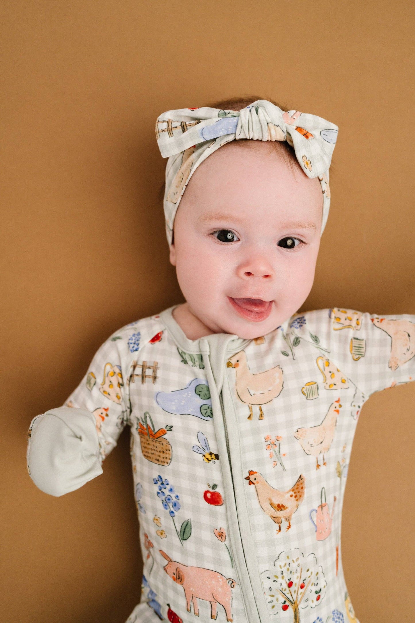 Little One Shop - Farm Days Bamboo PJ Sleeper