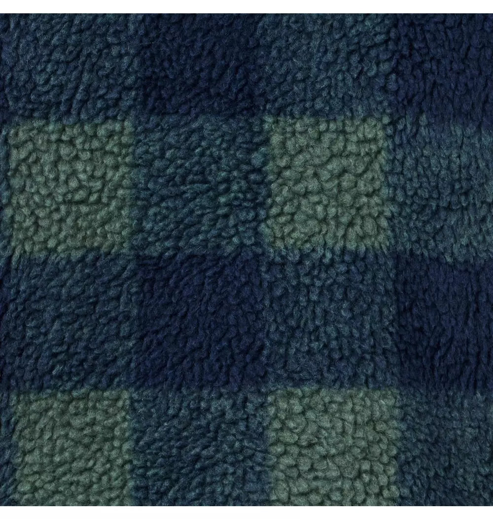 Janie and Jack - Dark Sage Plaid Sherpa Jacket