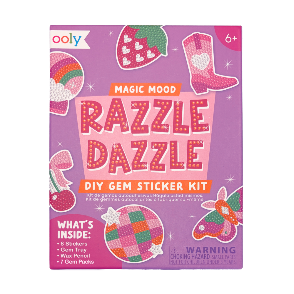 OOLY - Mini Razzle Dazzle DIY Gem Sticker Kit - Magic Mood