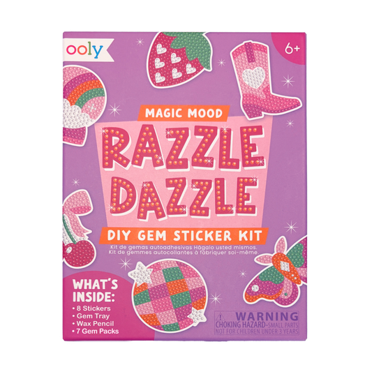 OOLY - Mini Razzle Dazzle DIY Gem Sticker Kit - Magic Mood