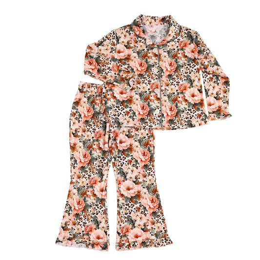 Gigi and Max - Laura - Ruffle Bamboo PJ Lounge Set
