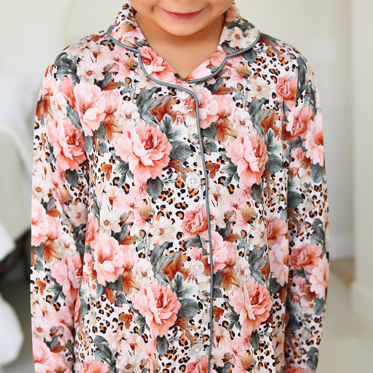 Gigi and Max - Laura - Ruffle Bamboo PJ Lounge Set